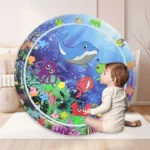 Baby Water Play Mat with Marine Animal Toys - Image 2