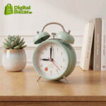 Mint Green Twin Bell Alarm Clock - Image 2