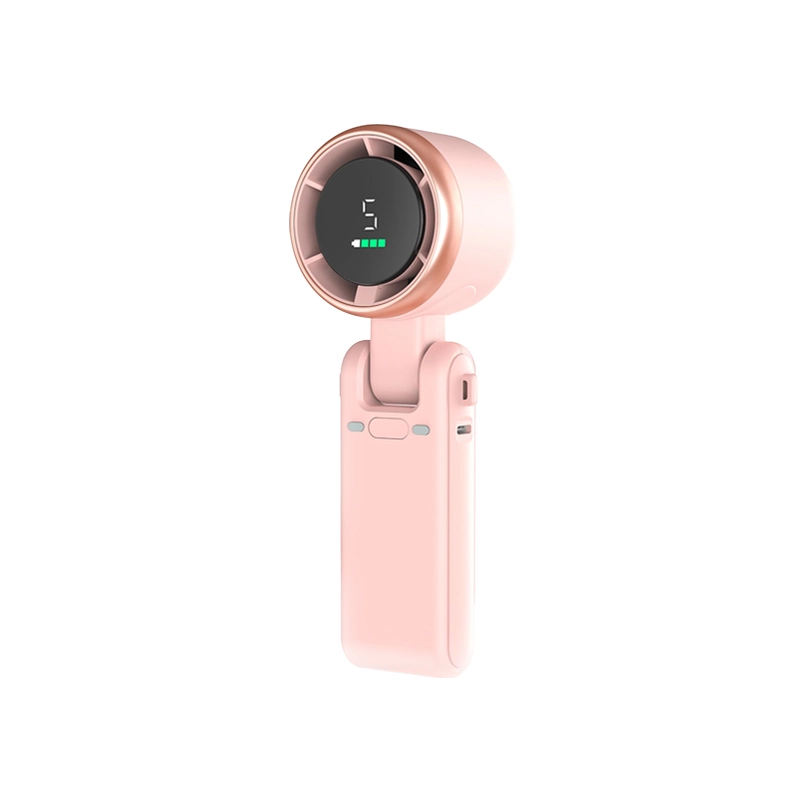 Portable-Handheld-Foldable-Mini-Turbo-Fan-Pink-1111