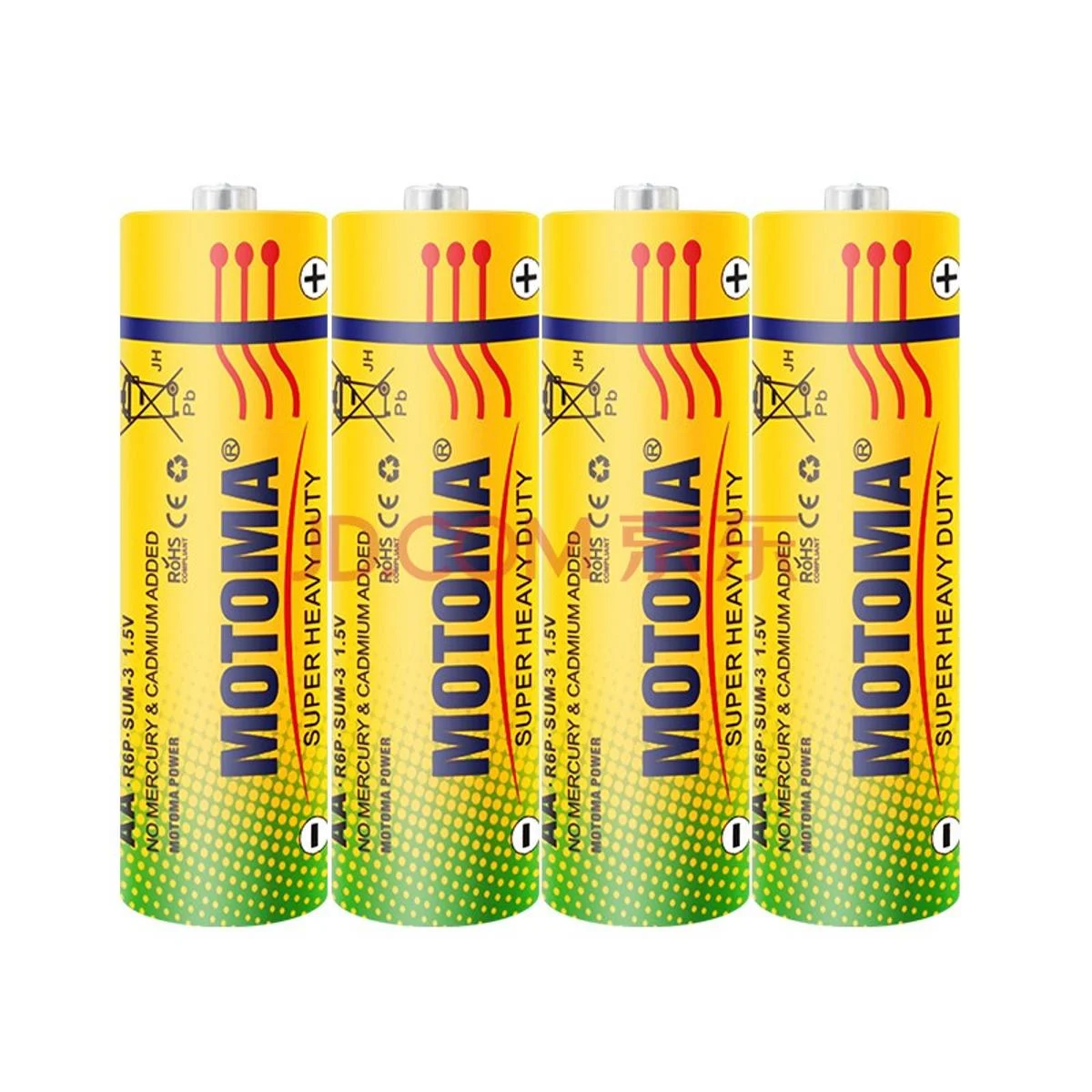 MOTOMA AA 1.5V Super Heavy Duty Battery (4 Pcs)